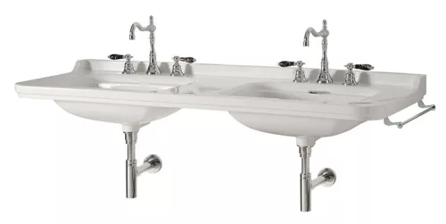 Mosdó, KERASAN WALDORF Duplamosdó 150x55 cm : 4143K1 Sapho