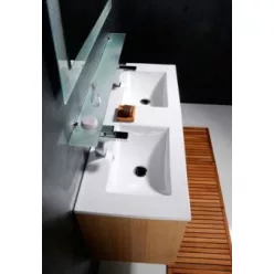 Mosdó, Sapho Slim dupla mosdó 120x46 cm 1601-120