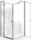 Zuhanykabin, Radaway Torrenta KDJ 80x80 balos átlátszó üveggel