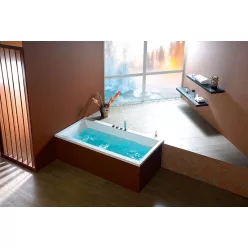 Kád, POLYSAN MARLENE egyenes kád, 180x80x48cm: 72034 Sapho