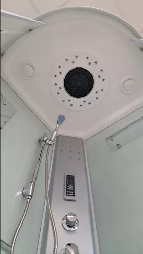 Hidromasszázs zuhanykabin, 7810 ECO 90x90x221 fehér