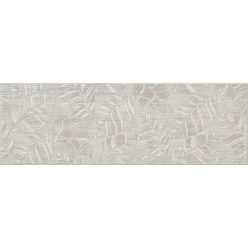   Dekorcsempe, Cersanit Livi Beige Inserto Leaves 20X60 WD339-032