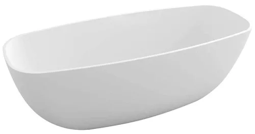 Kád, Sapho POLYSAN IPANEMA térben álló öntöttmárvány 168x72x49 fehér 69911