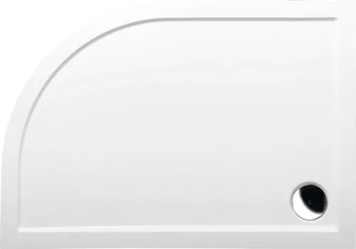 Zuhanytálca, POLYSAN RENA öntöttmárvány 100x80x4 bal: 75511 Sapho