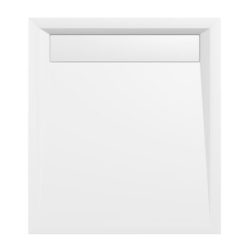   Zuhanytálca, Sapho POLYSAN VARESA öntöttmárvány szögeletes 90x80x4cm 71606