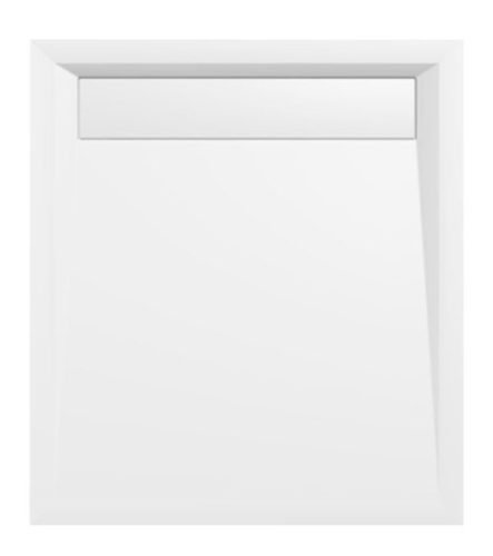 Zuhanytálca, Sapho POLYSAN VARESA öntöttmárvány szögeletes 90x80x4cm 71606