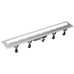   Padlóösszefolyó, Sapho POLYSAN ROAD pvc inox rosttal 820mm 71674