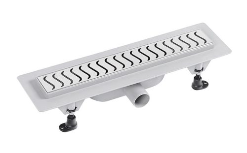 Padlóösszefolyó, Sapho POLYSAN SCENE műanyag inox rosttal 520mm 72835