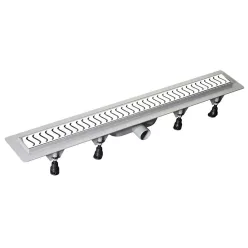   Padlóösszefolyó, Sapho POLYSAN SCENE pvc inox rosttal 720mm 71676