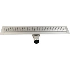  Padlóösszefolyó, Sapho GELCO MANUS inox ONDA rosttal 65x645mm GMO12