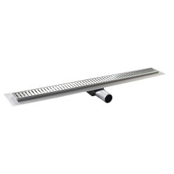   Padlóösszefolyó, Sapho GELCO MANUS inox ONDA rosttal 65x945mm GMO15