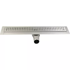   Padlóösszefolyó, Sapho GELCO MANUS inox ONDA rosttal 65x1245mm GMO18