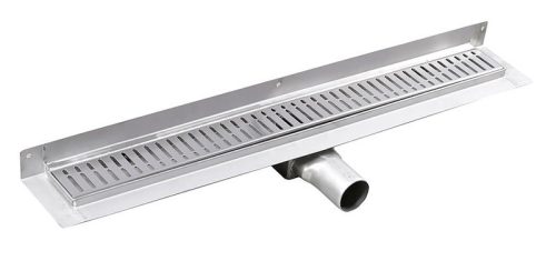 Padlóösszefolyó, Sapho GELCO MANUS inox ONDA rosttal 750x112x55mm GMO23