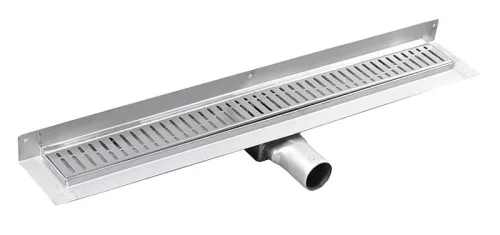 Padlóösszefolyó, Sapho GELCO MANUS inox ONDA rosttal 850x112x55mm: GMO24