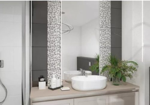 Csempe, Zalakerámia CARNEVAL FÉNYES FEHÉR 25X40 ZAL-ZBK 601