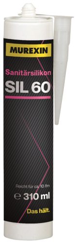 Szilikon, Murexin SIL 60 szaniter 310 ml manhattan 90546