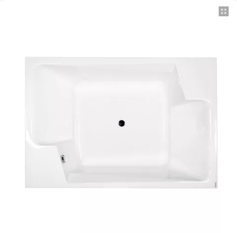 Hidromasszázs kád, M-Acryl Grande  190x125 Wellness Premium Plus elektronikus vezérléssel