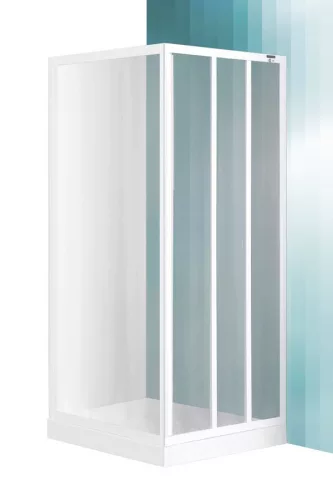 Zuhanyajtó, Roltechnik LD3 900/1800 fehér-plexi 3 részes