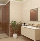 Csempe, Zalakerámia ALBERO S.BEIGE 20X50 U:1,3 ZAL-ZBD 53006U