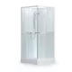 Zuhanykabin, Roltechnik SIMPLE SQUARE 800x800 hátfallal és zuhanytálcával