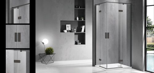 Zuhanykabin, Wellis Murano nyílóajtós 90x90x195 WC00420