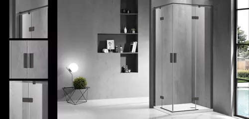 Zuhanykabin, Wellis Murano nyílóajtós 90x90x195 WC00420