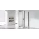 Zuhanykabin, Wellis Quadrum Black nyílóajtós 90x90x190 WC00483