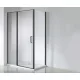 Zuhanykabin, Wellis Triton Black nyílóajtós 120x80x190 WC00480