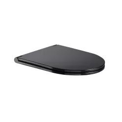   Wc ülőke, Wellis Clement Black matt fekete slim soft closing WF00071