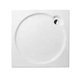   Zuhanytálca, Roltechnik Aloha Flat 800 szögletes, önhordó Sanipro