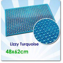 Lábtörlő, Lizzy Turquoise 48X62