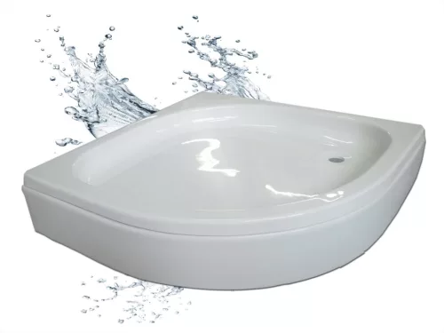 Zuhanytálca, Sanotechnik GRS80 Bora 80x80 íves