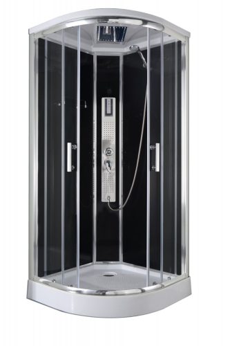 Hidromasszázs zuhanykabin, Sanotechnik Trend 1 Cikkszám: CL70 elektronikával