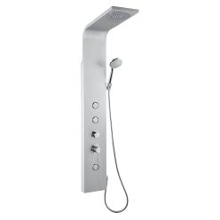   Zuhanypanel, AQUALINE TUSA Zuhanypanel, magasság 1400 mm, alumínium: SL680