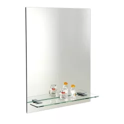 Fürdőszoba tükör, Aqualine APOLLO furattal, 22429