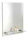 Fürdőszoba tükör, Aqualine APOLLO furattal, 22429