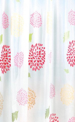 Zuhanyfüggöny, AQUALINE Vinyl zuhanyfüggöny 180x200 cm: ZV015