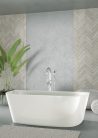 Kád, Wellis Calabria White 170x80x58cm WK00123