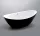 Kád, Wellis Arezzo Black 180x87x66 WK00121