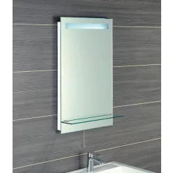   Fürdőszoba tükör, AQUALINE LED 50x80 billenő kapcsoló ATH52