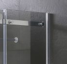 Zuhanykabin, Wellis Vincenzo 80x120x195 cm szögletes B/J WC00477
