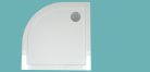 Zuhanytálca, Wellis SMC 80x80x4 íves WC00411