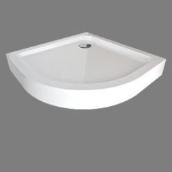 Zuhanytálca, Wellis SMC 80x80x14 íves WC00410