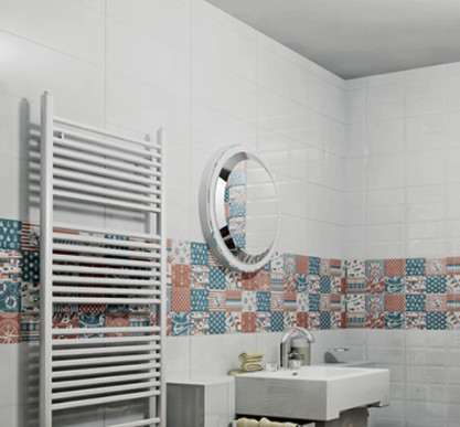 Csempe, Zalakerámia CARNEVAL FEHÉR 20X50 Ú:1,3 ZAL-ZBK 53002