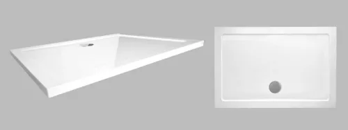 Zuhanytálca, Wellis SMC 120x80x4 szögletes WC00406