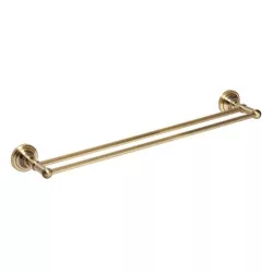 Törölközőtartó, BEMETA RETRO Dupla törölközőtartó, bronz : 144104057 Sapho