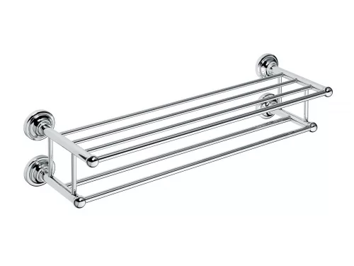 Törölközőtartó, Sapho BEMETA RETRO dupla polc króm 144302252