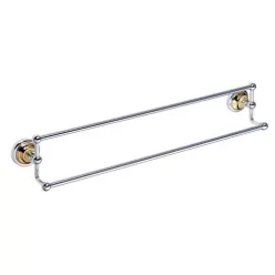   Törölközőtartó, Sapho BEMETA RETRO dupla króm arany 144204238