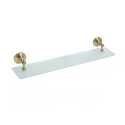 Polc, BEMETA RETRO Üvegpolc, bronz : 144102247 Sapho