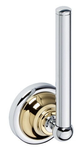 WC papír tartó, Sapho BEMETA RETRO tartalék króm arany 144212038